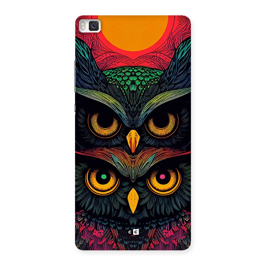 Owl Soul Art Illustration Back Case for Huawei P8