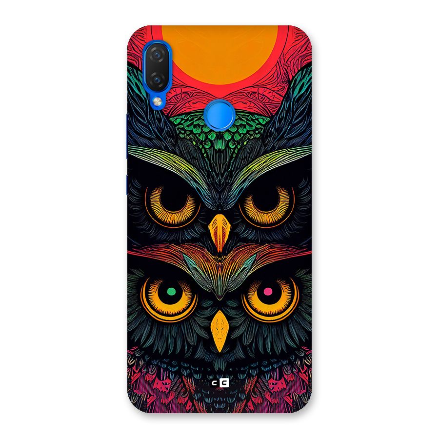 Owl Soul Art Illustration Back Case for Huawei P Smart+
