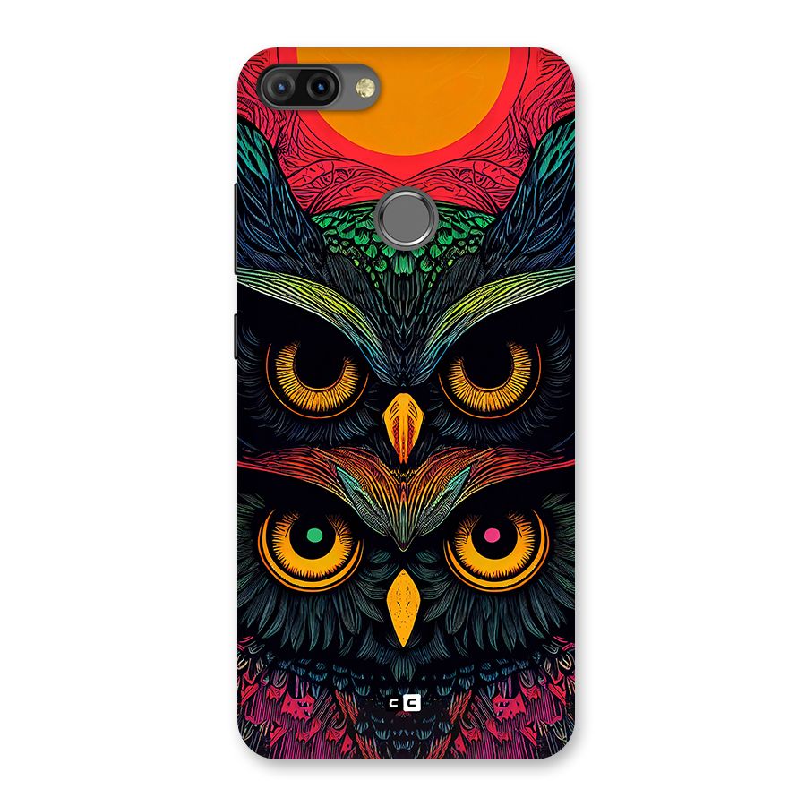 Owl Soul Art Illustration Back Case for Infinix Hot 6 Pro