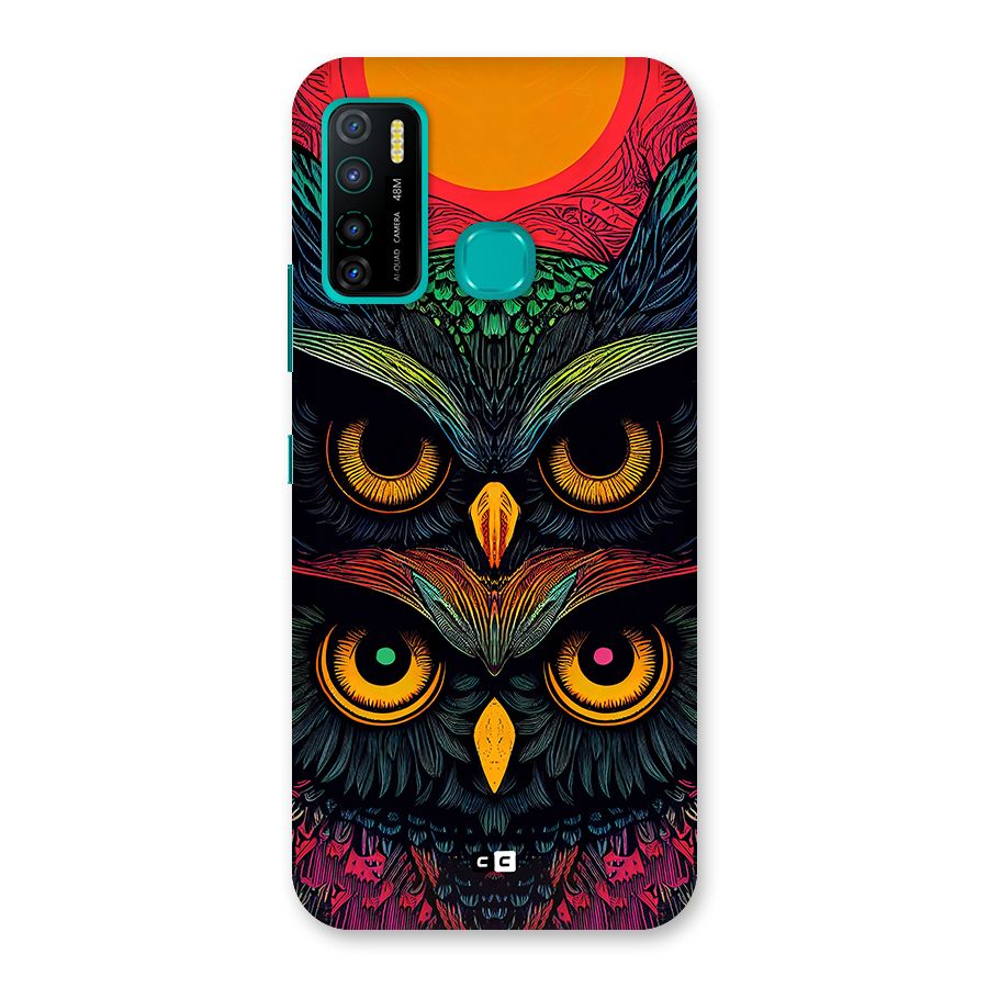 Owl Soul Art Illustration Back Case for Infinix Hot 9 Pro