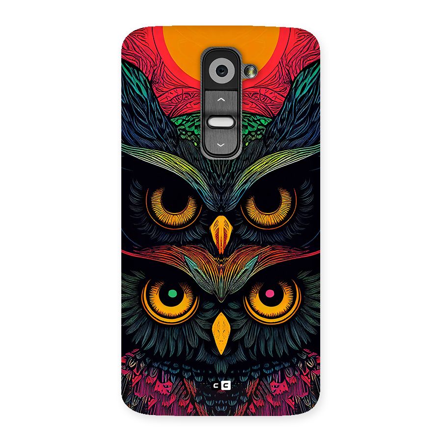 Owl Soul Art Illustration Back Case for LG G2