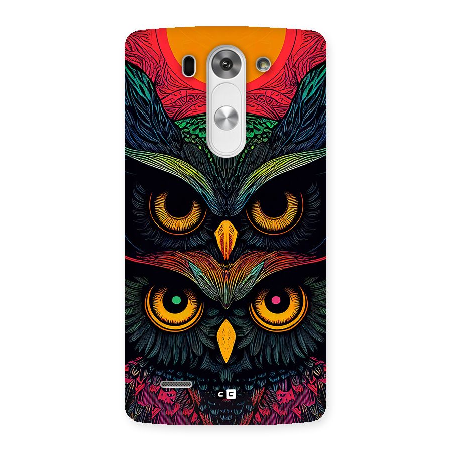 Owl Soul Art Illustration Back Case for LG G3 Mini