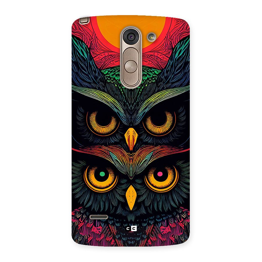 Owl Soul Art Illustration Back Case for LG G3 Stylus