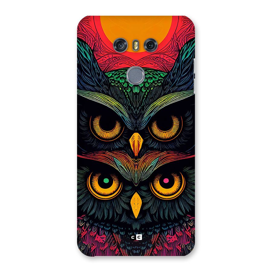 Owl Soul Art Illustration Back Case for LG G6