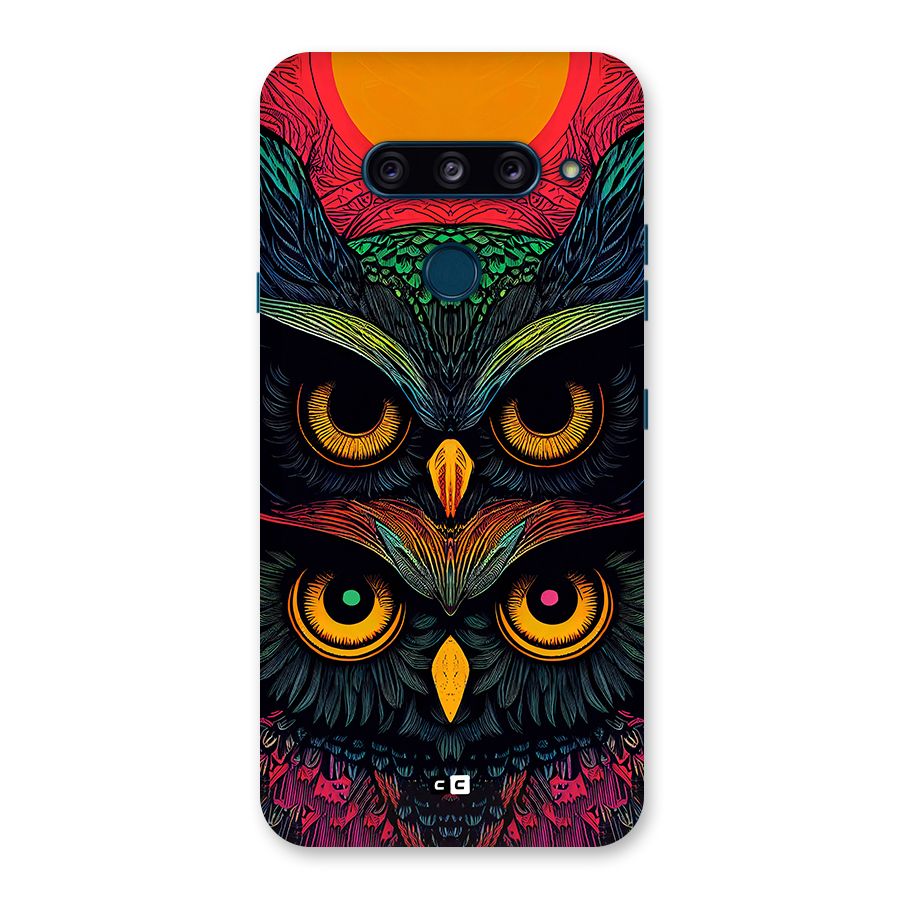Owl Soul Art Illustration Back Case for LG  V40 ThinQ