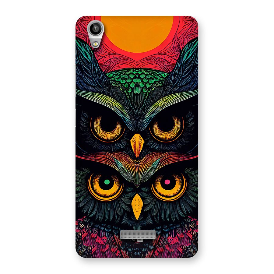 Owl Soul Art Illustration Back Case for Lava Pixel V1
