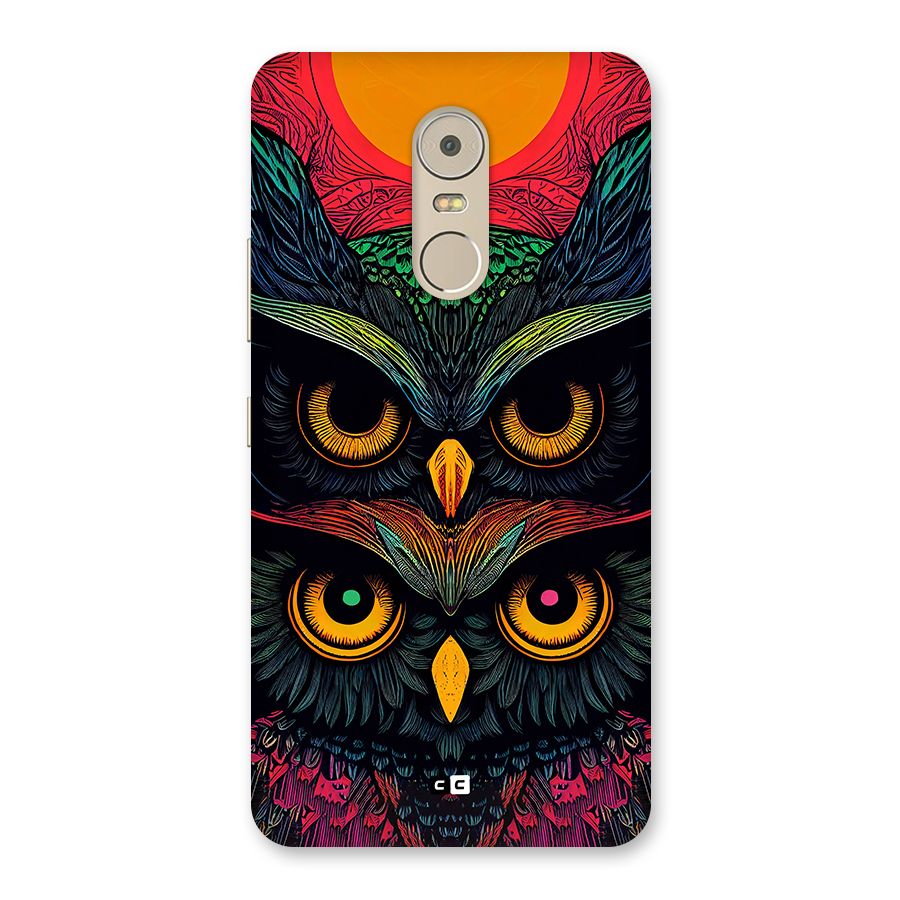 Owl Soul Art Illustration Back Case for Lenovo K6 Note