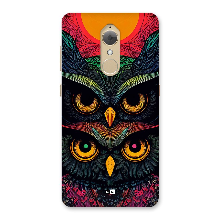 Owl Soul Art Illustration Back Case for Lenovo K8