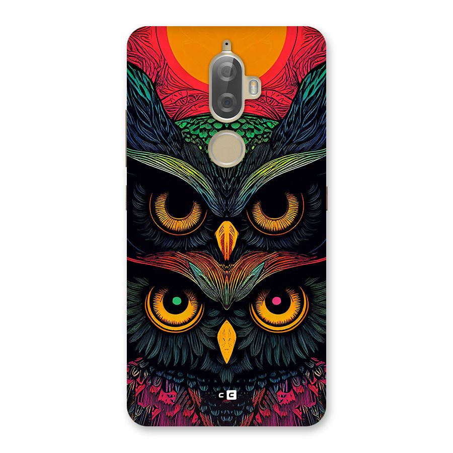Owl Soul Art Illustration Back Case for Lenovo K8 Plus