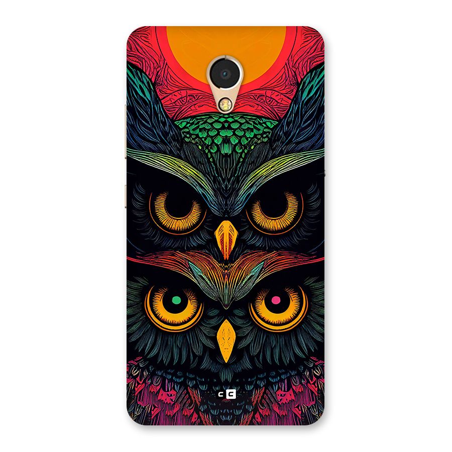 Owl Soul Art Illustration Back Case for Lenovo P2