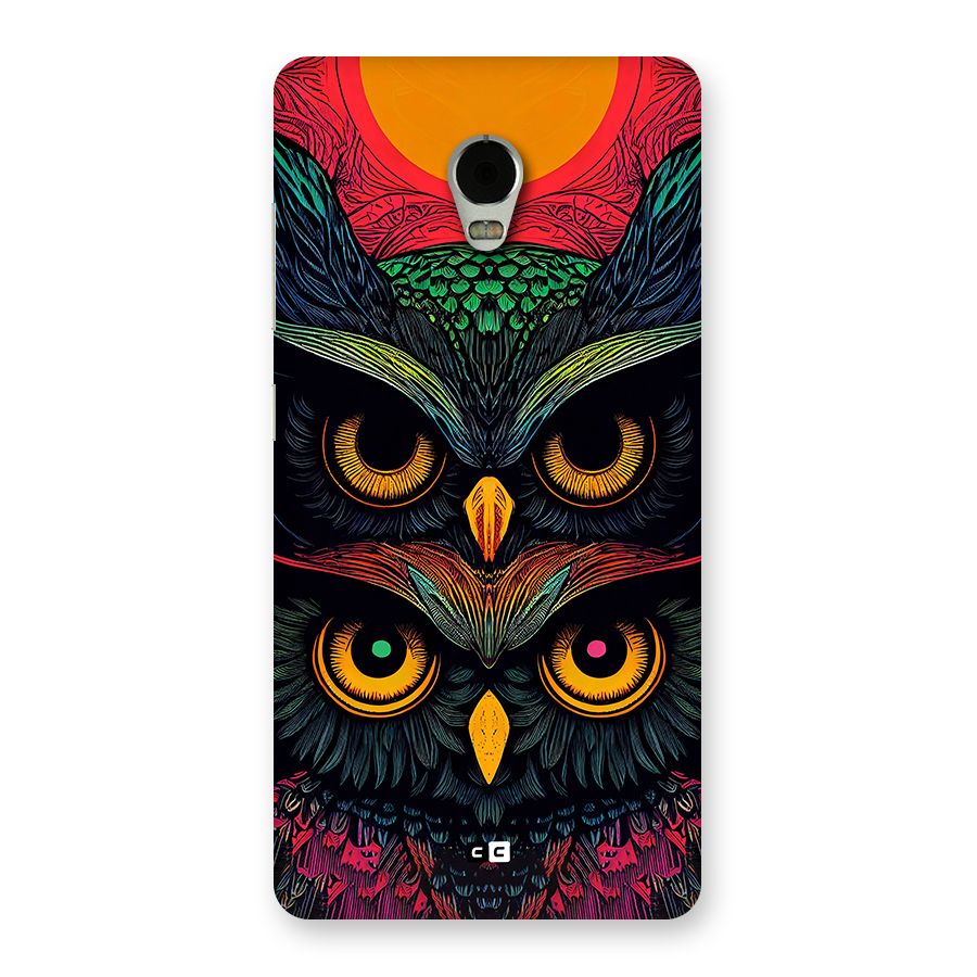 Owl Soul Art Illustration Back Case for Lenovo Vibe P1