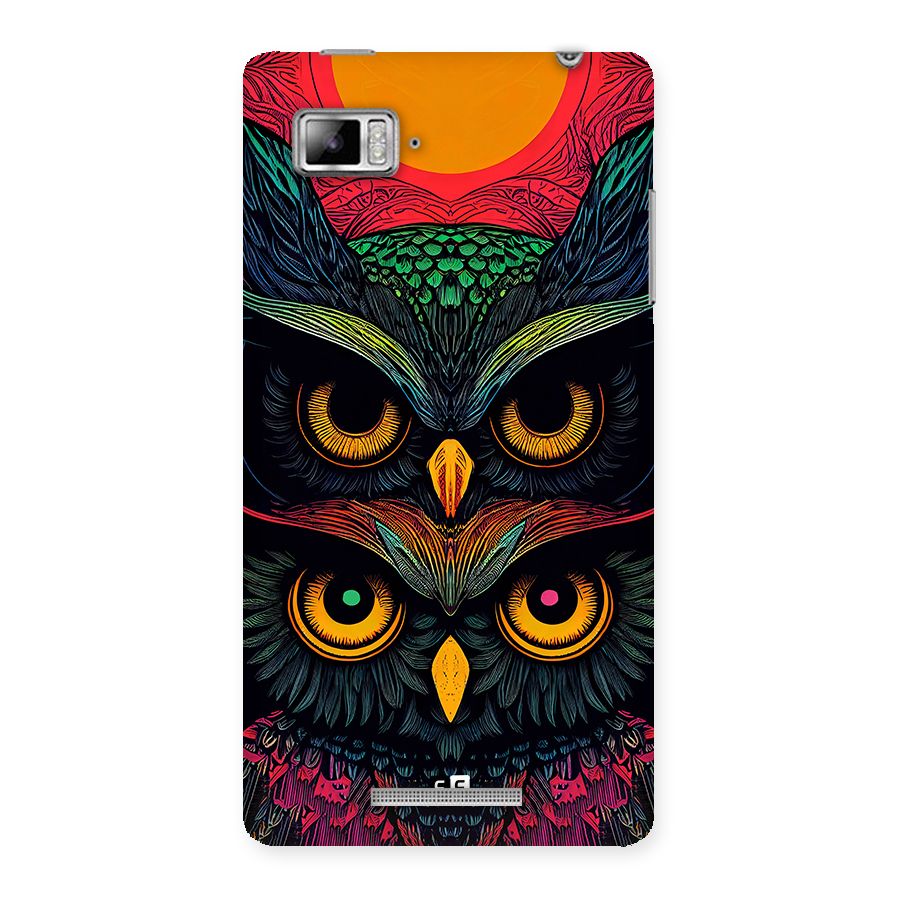 Owl Soul Art Illustration Back Case for Lenovo Vibe Z K910