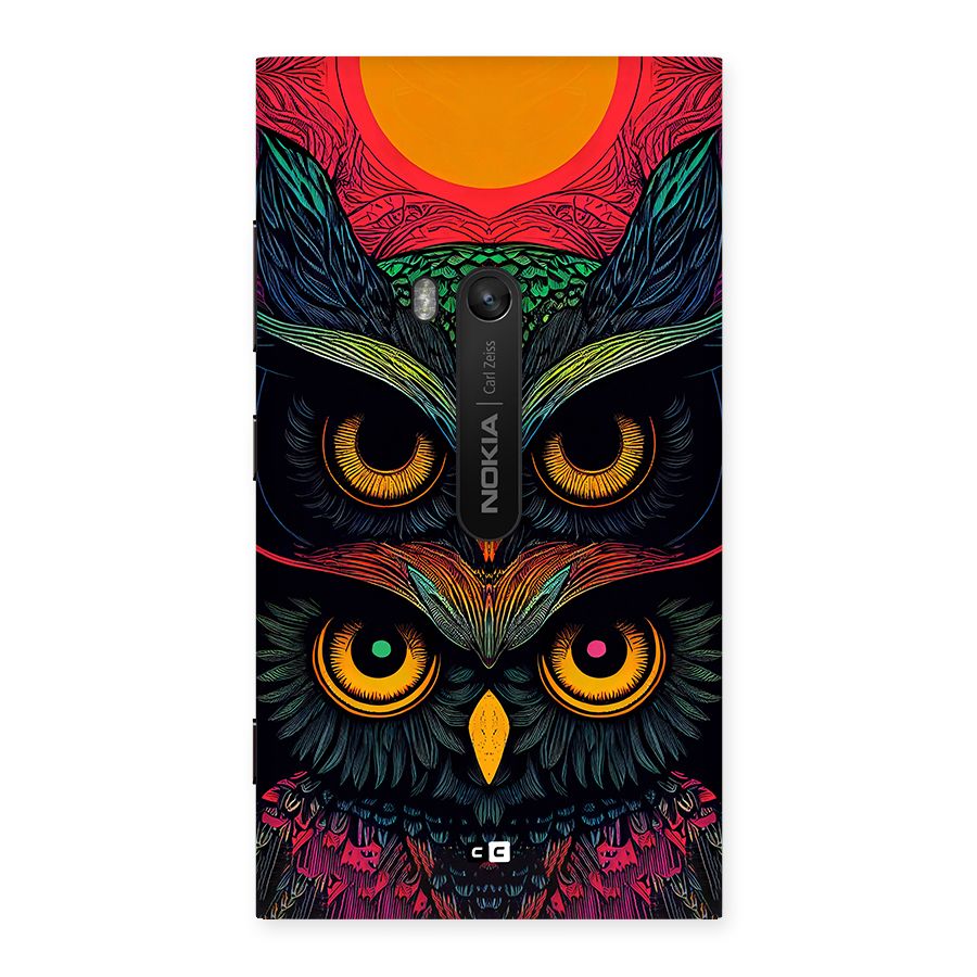 Owl Soul Art Illustration Back Case for Lumia 920