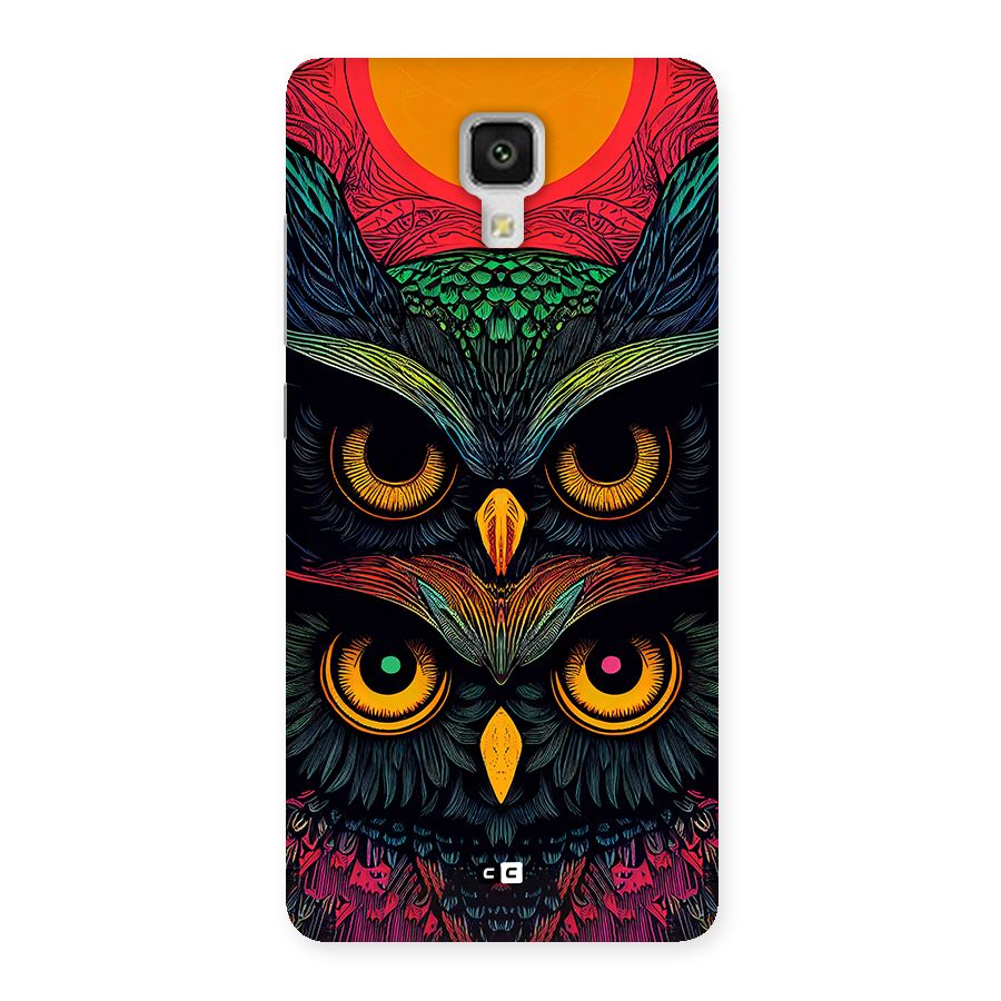 Owl Soul Art Illustration Back Case for Mi4