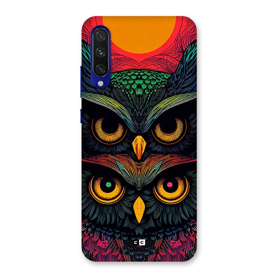 Owl Soul Art Illustration Back Case for Mi A3