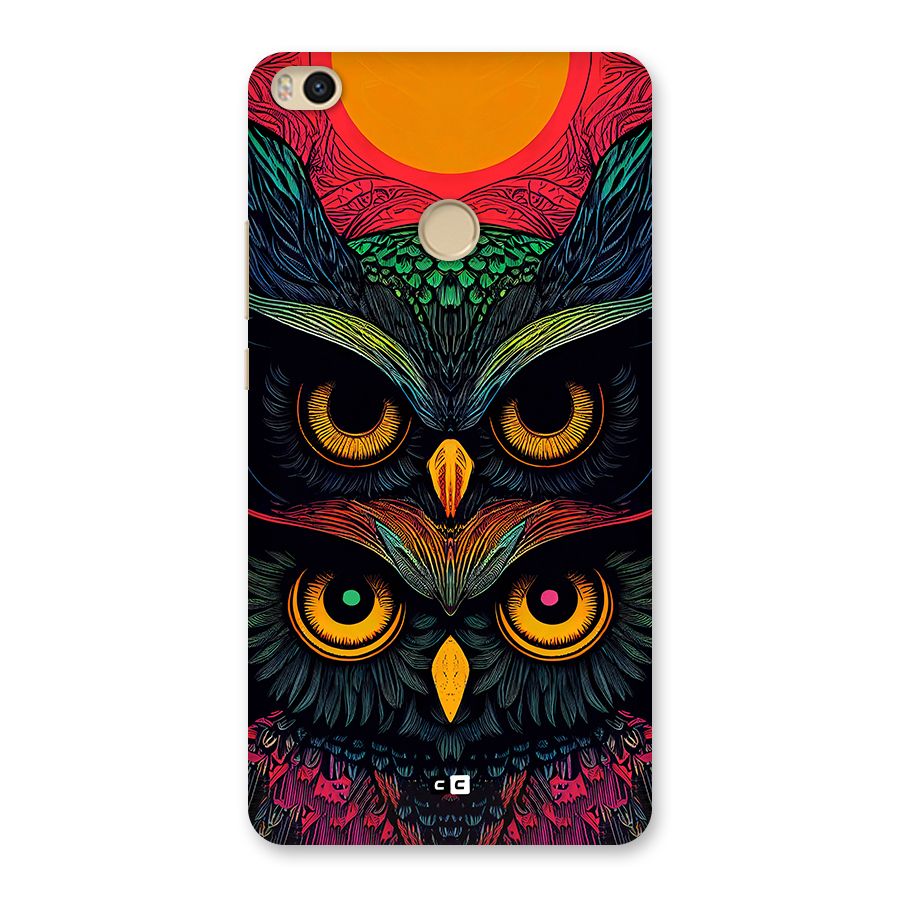 Owl Soul Art Illustration Back Case for Mi Max 2