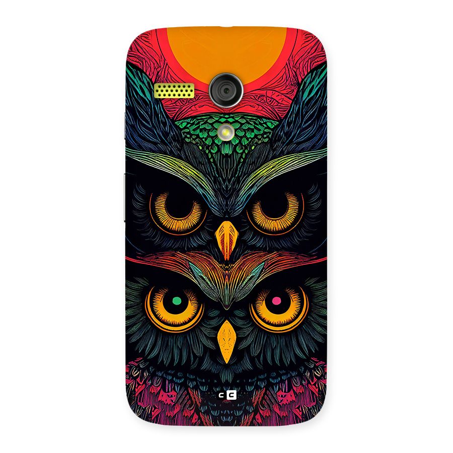 Owl Soul Art Illustration Back Case for Moto G