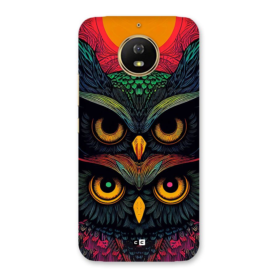 Owl Soul Art Illustration Back Case for Moto G5s