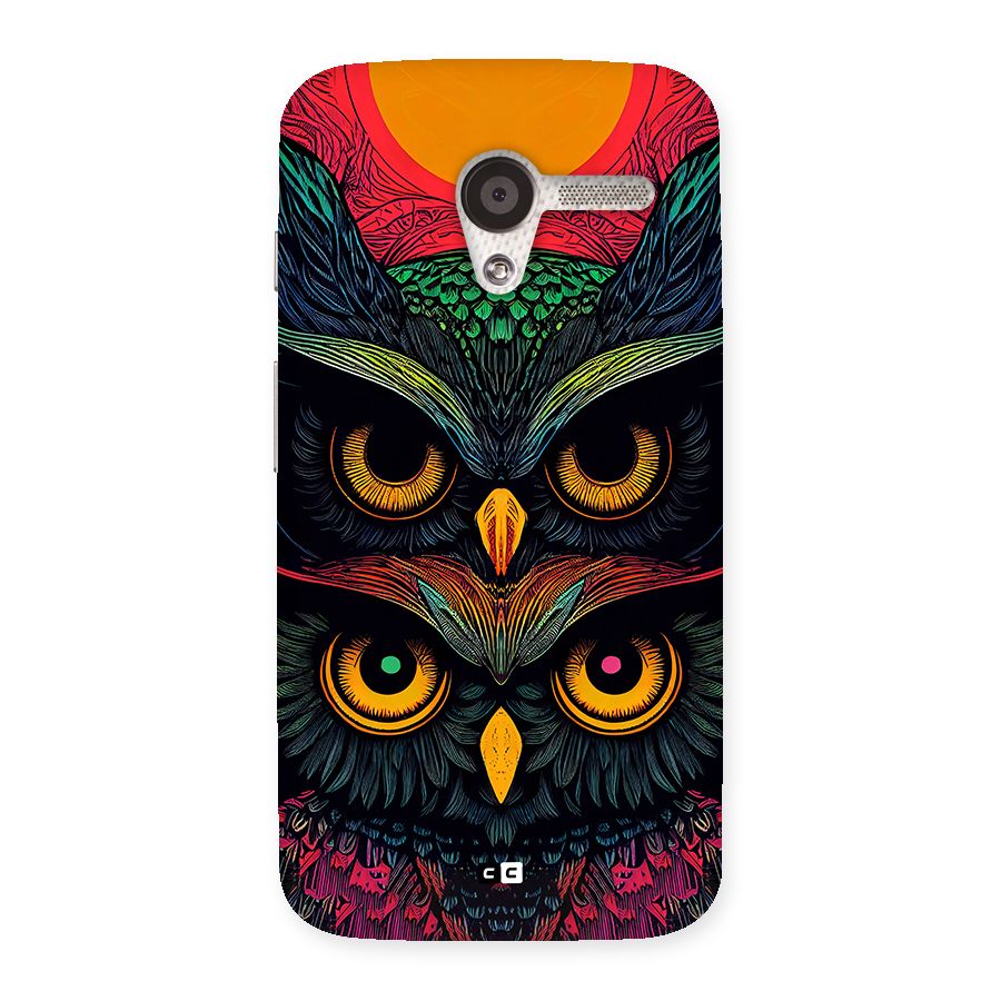 Owl Soul Art Illustration Back Case for Moto X