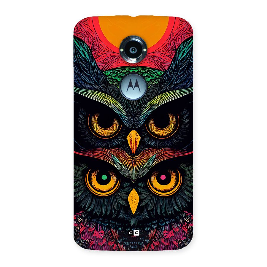 Owl Soul Art Illustration Back Case for Moto X2