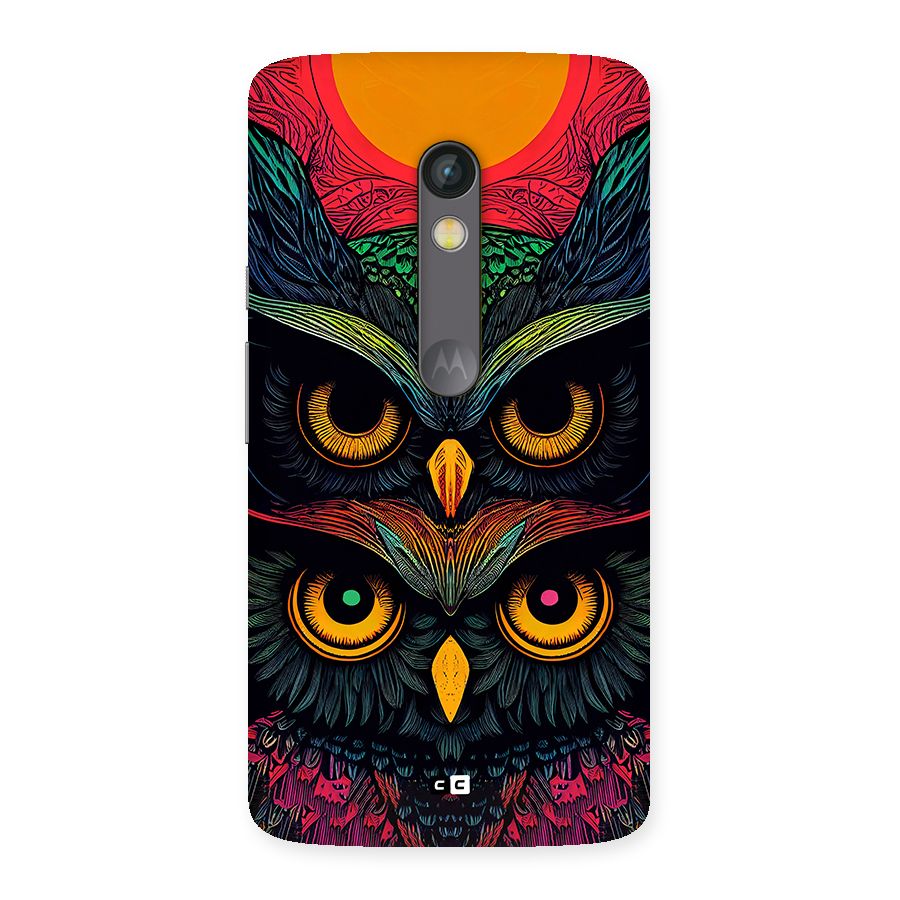 Owl Soul Art Illustration Back Case for Moto X Play