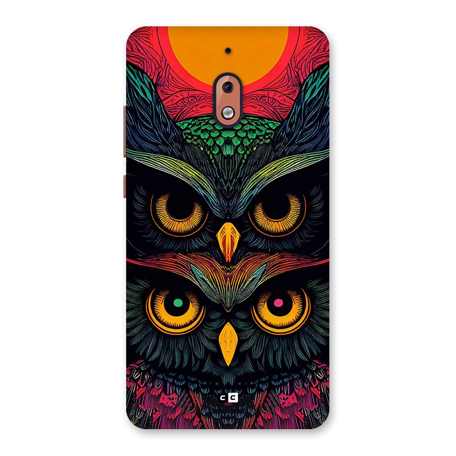 Owl Soul Art Illustration Back Case for Nokia 2.1