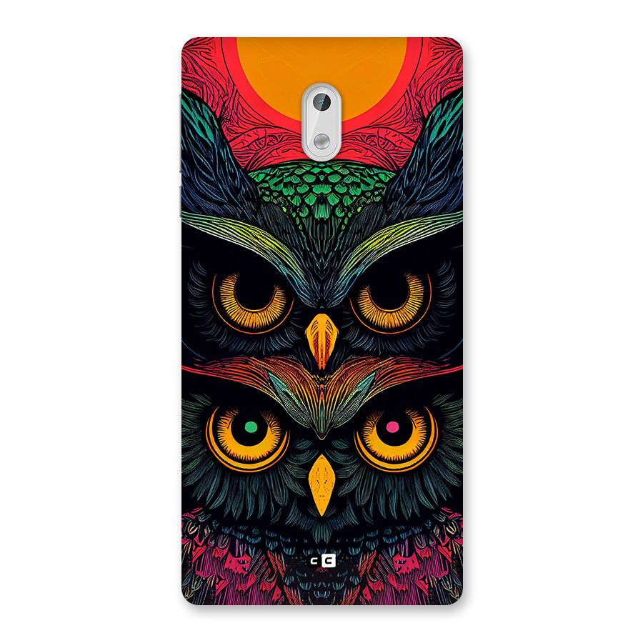 Owl Soul Art Illustration Back Case for Nokia 3