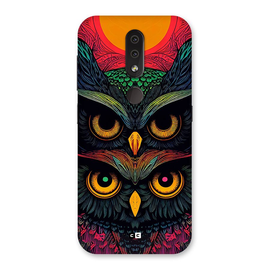 Owl Soul Art Illustration Back Case for Nokia 4.2