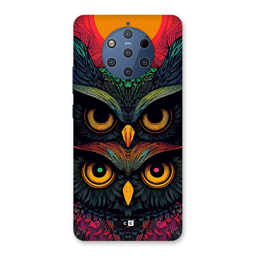 Owl Soul Art Illustration Back Case for Nokia 9 PureView
