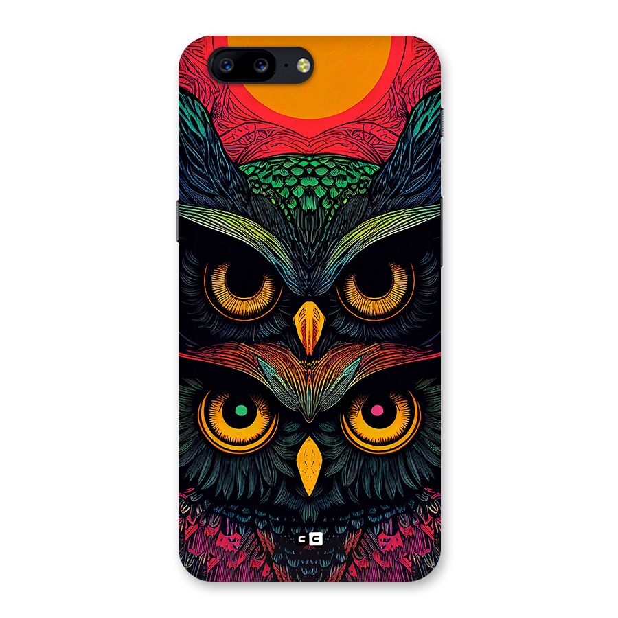 Owl Soul Art Illustration Back Case for OnePlus 5