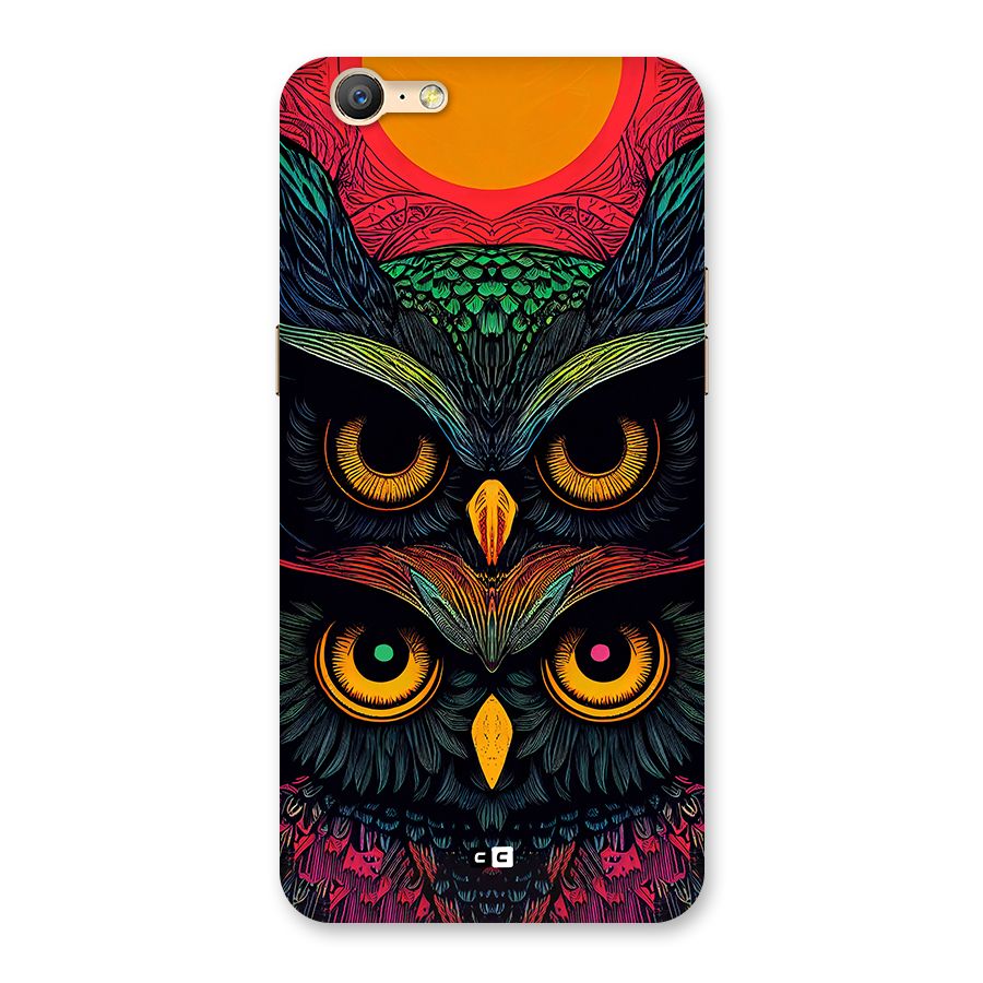 Owl Soul Art Illustration Back Case for Oppo A57