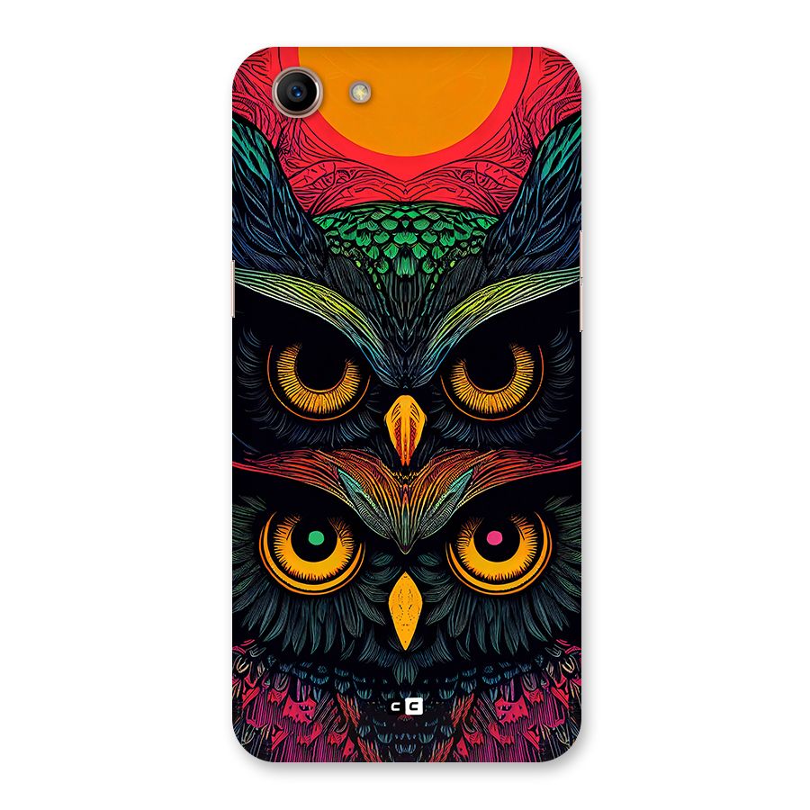 Owl Soul Art Illustration Back Case for Oppo A83 (2018)