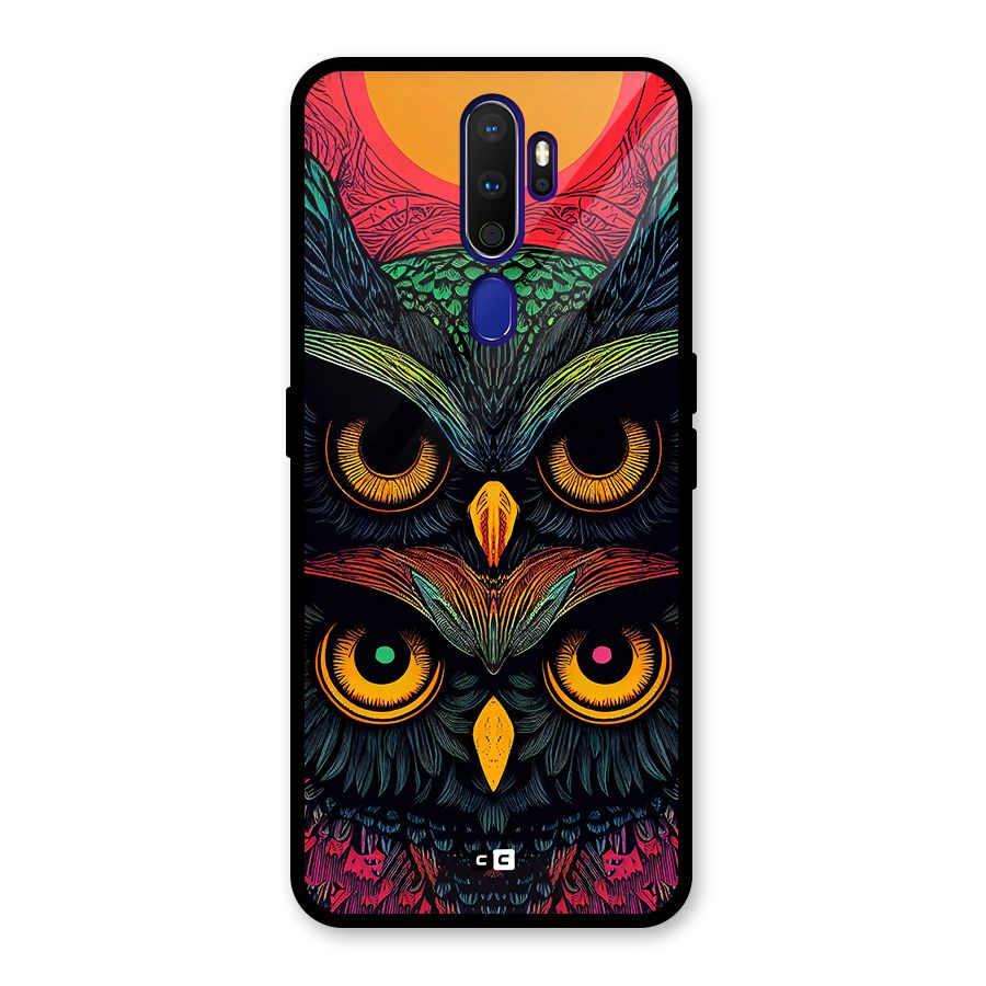 Owl Soul Art Illustration Back Case for Oppo A9 (2020)