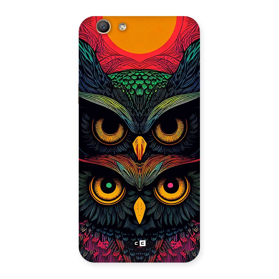 Owl Soul Art Illustration Back Case for Oppo F1s
