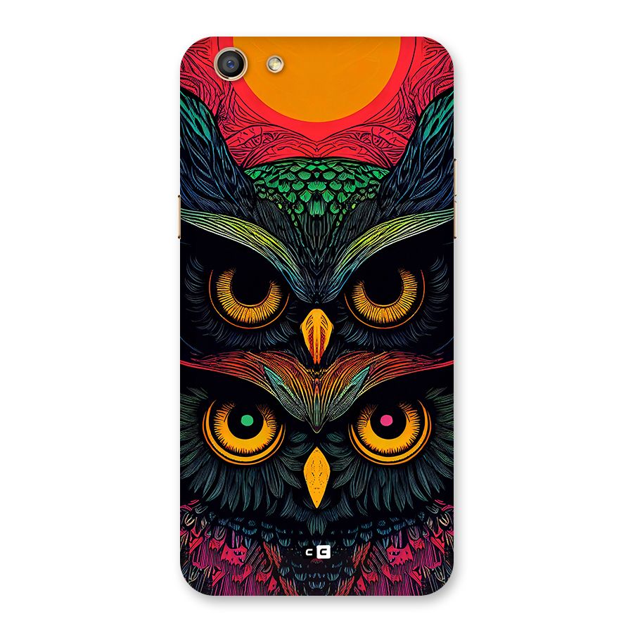Owl Soul Art Illustration Back Case for Oppo F3