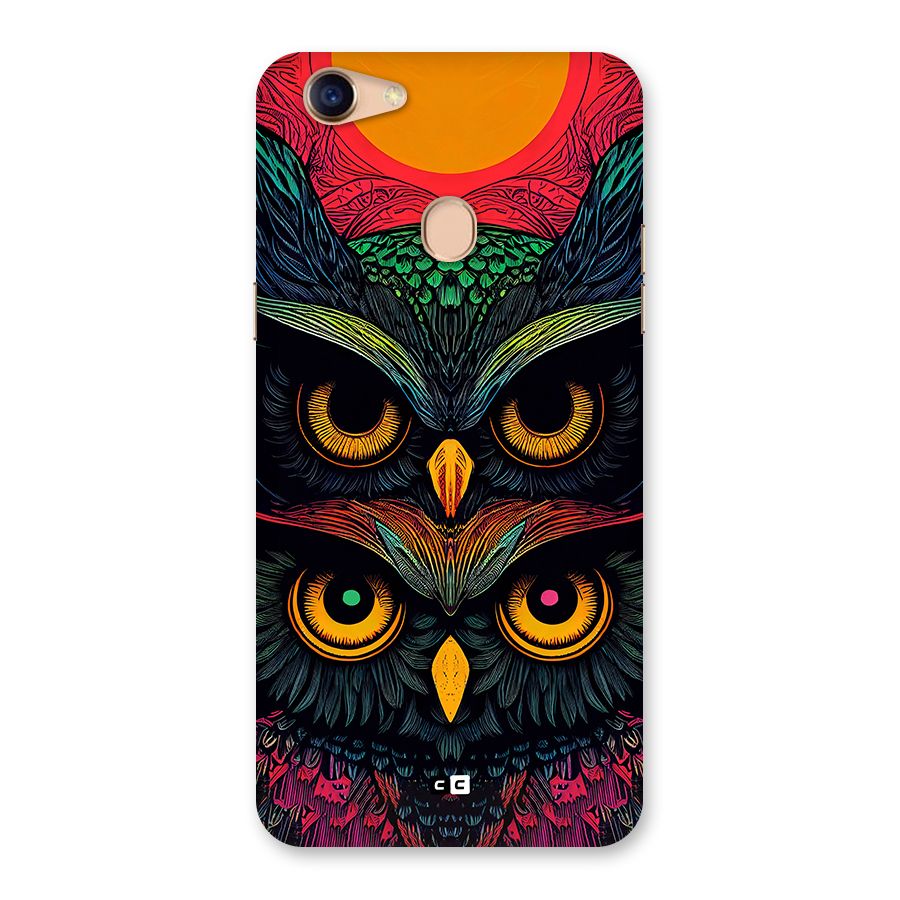 Owl Soul Art Illustration Back Case for Oppo F5