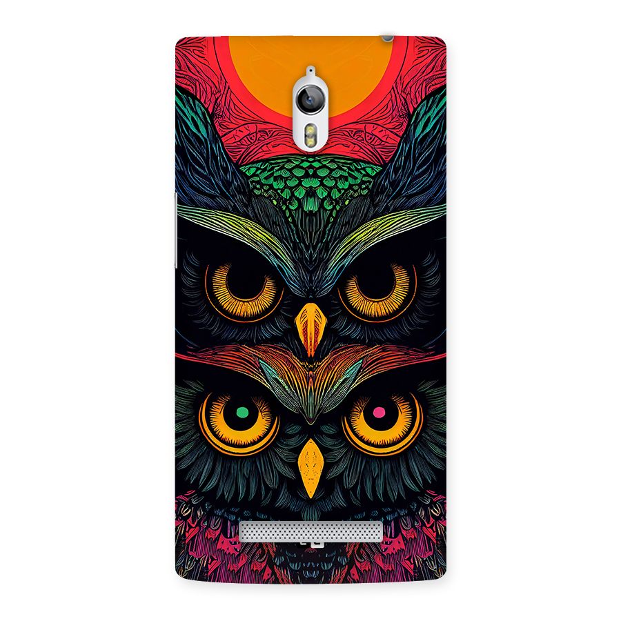 Owl Soul Art Illustration Back Case for Oppo Find 7