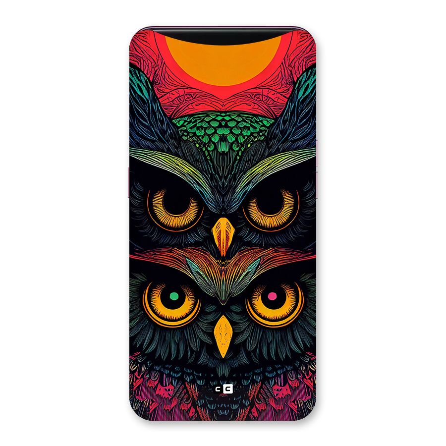 Owl Soul Art Illustration Back Case for Oppo Find X