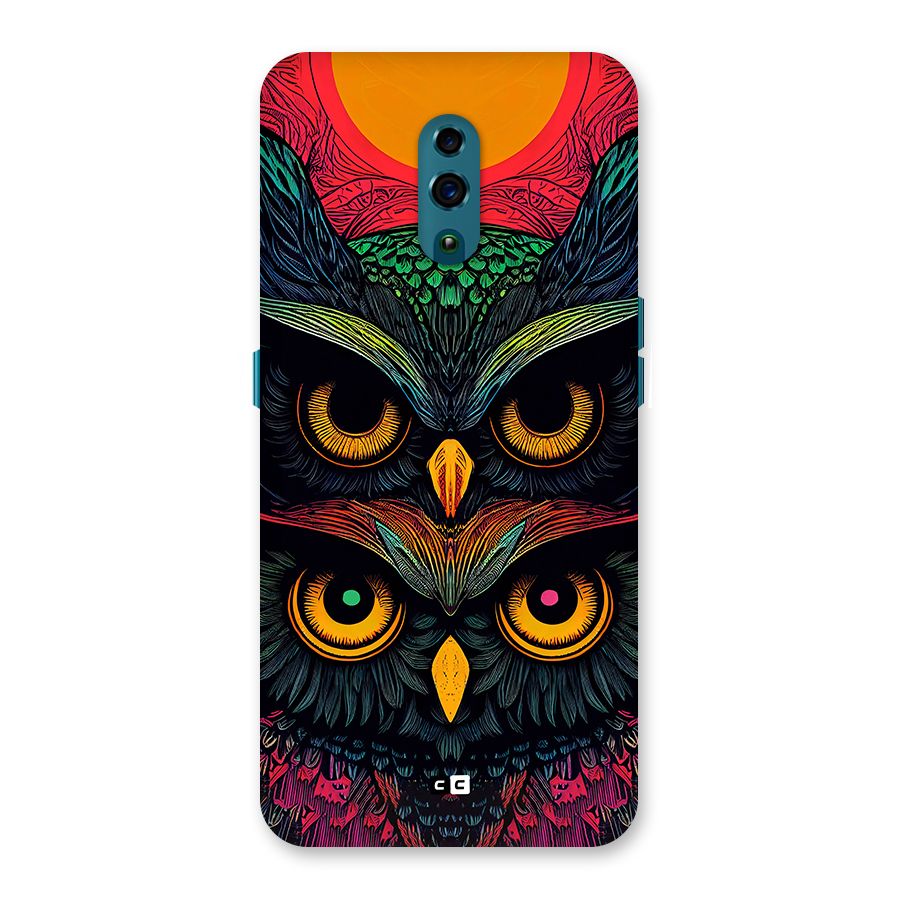 Owl Soul Art Illustration Back Case for Oppo Reno