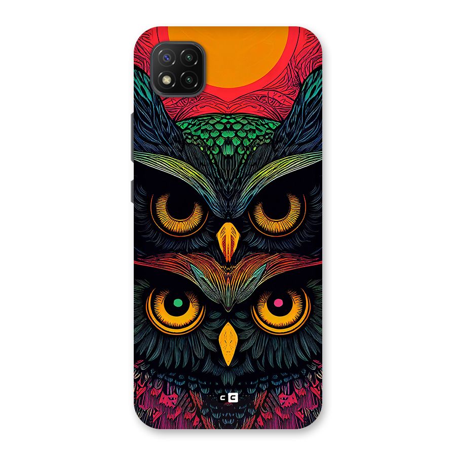 Owl Soul Art Illustration Back Case for Poco C3