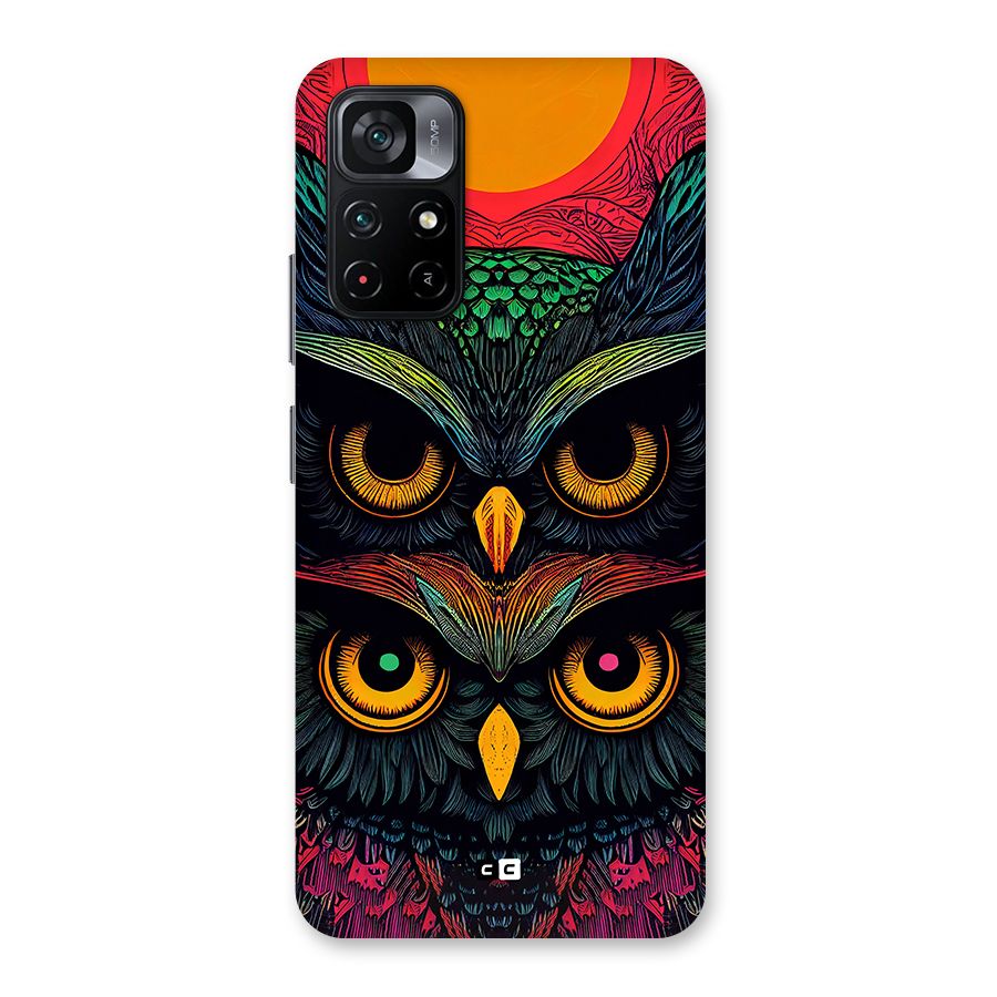 Owl Soul Art Illustration Back Case for Poco M4 Pro 5G