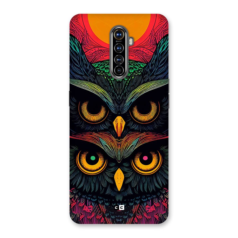 Owl Soul Art Illustration Back Case for Realme X2 Pro