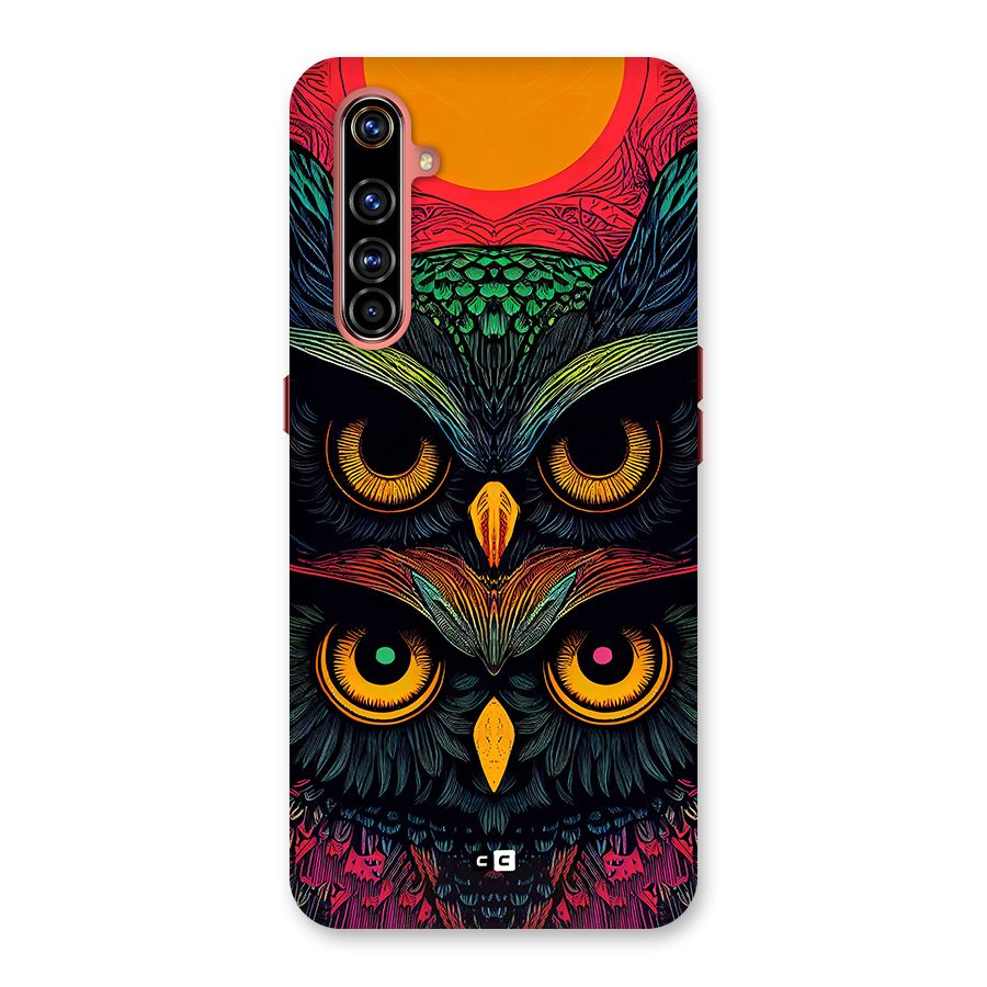 Owl Soul Art Illustration Back Case for Realme X50 Pro