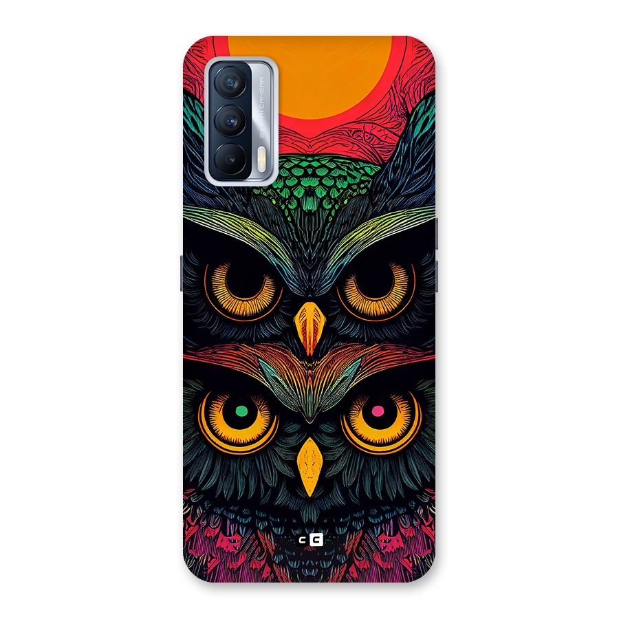 Owl Soul Art Illustration Back Case for Realme X7
