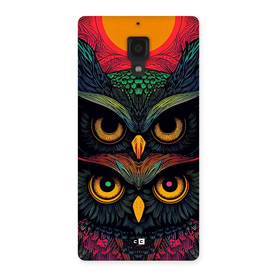 Owl Soul Art Illustration Back Case for Redmi 1s
