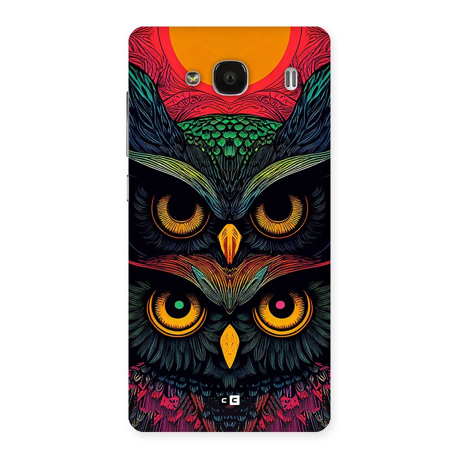 Owl Soul Art Illustration Back Case for Redmi 2 Prime