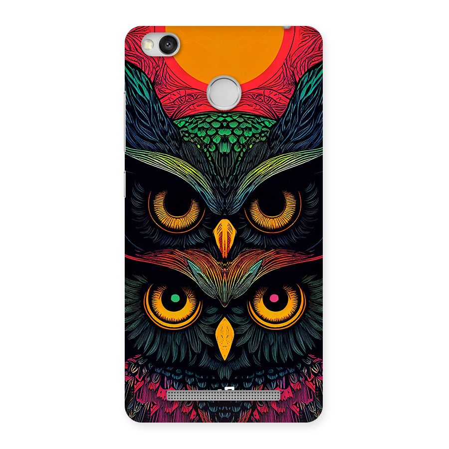 Owl Soul Art Illustration Back Case for Redmi 3S Prime
