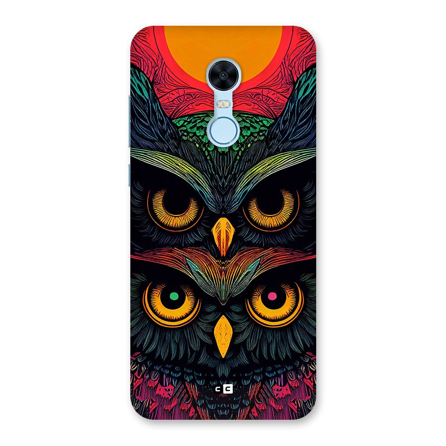 Owl Soul Art Illustration Back Case for Redmi Note 5