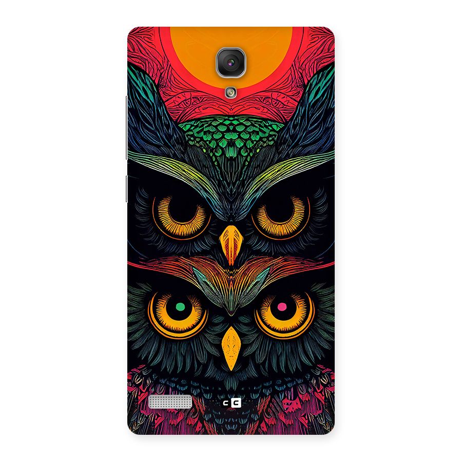 Owl Soul Art Illustration Back Case for Redmi Note Prime