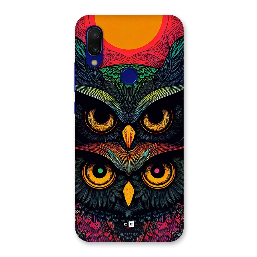 Owl Soul Art Illustration Back Case for Redmi Y3